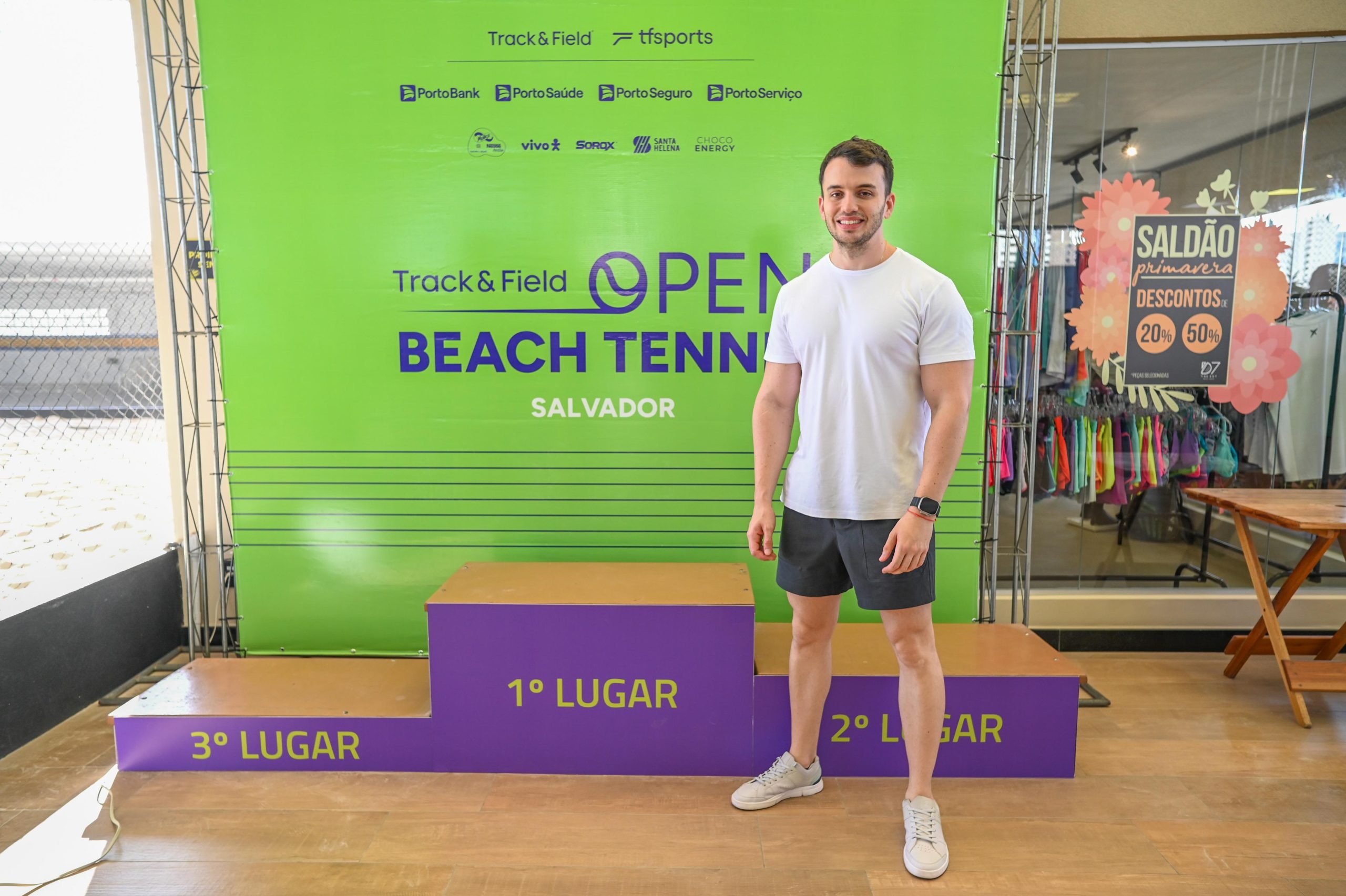 Beach Tennis em Salvador: 500 atletas no campeonato da Track&Field!