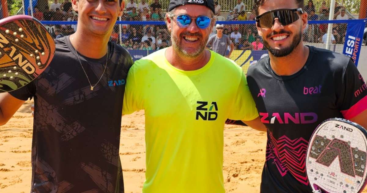 Bicampeão Mundial une forças com top 10 no Beach Tennis de Campinas!