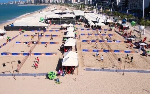 Fortaleza sedia a emocionante Copa das Federações de Beach Tennis!