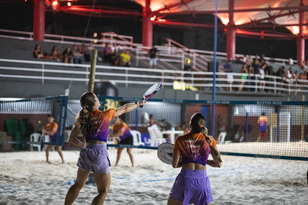 Os campeões da 10ª etapa do Maranhense de Beach Tennis!