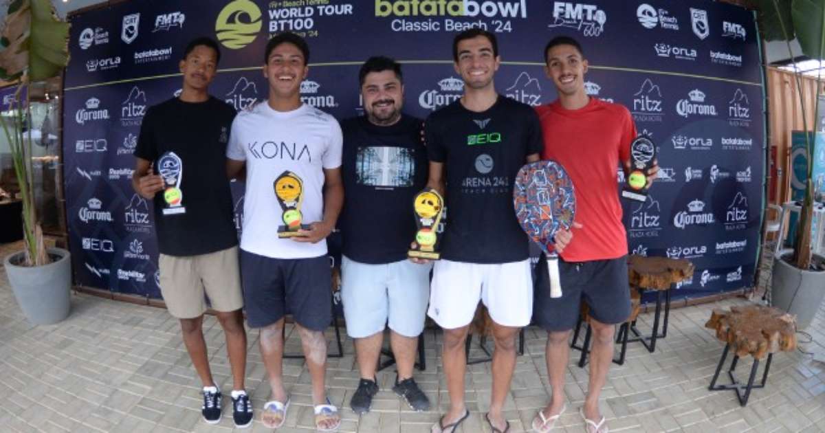 Campeões do Internacional de Beach Tennis são revelados em Juiz de Fora!