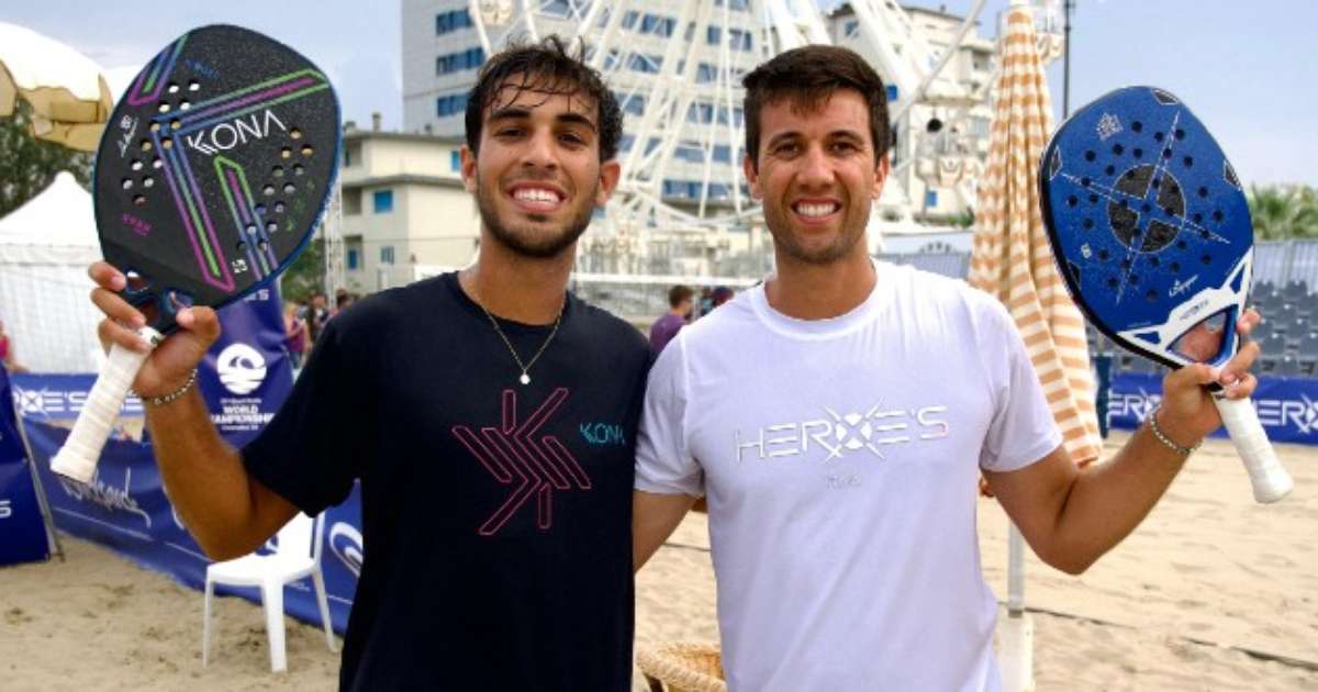 Allan Oliveira avança para as oitavas no Mundial de Beach Tennis!