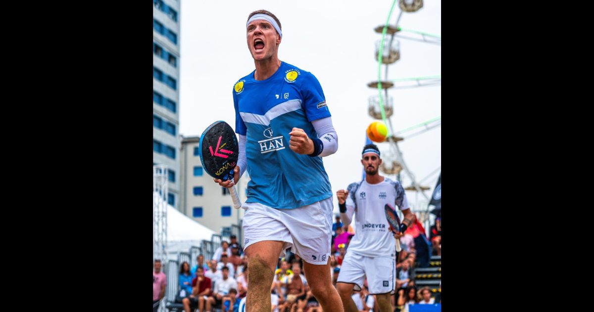 André Baran, o Novo Rei do Beach Tennis, Recebe Homenagem Especial!