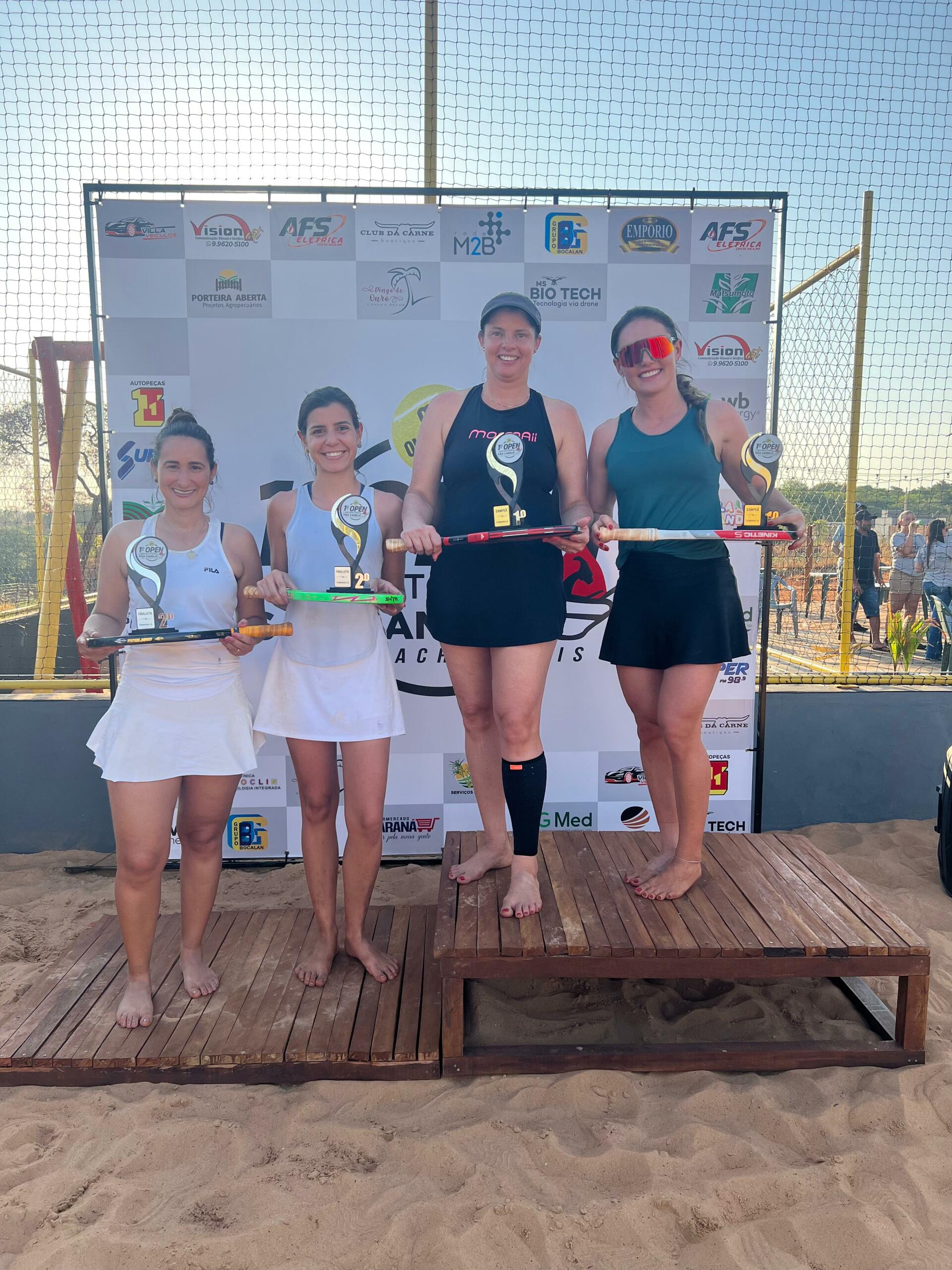 I Open de Beach Tennis comemora 20 anos do Laboratório São Camilo!
