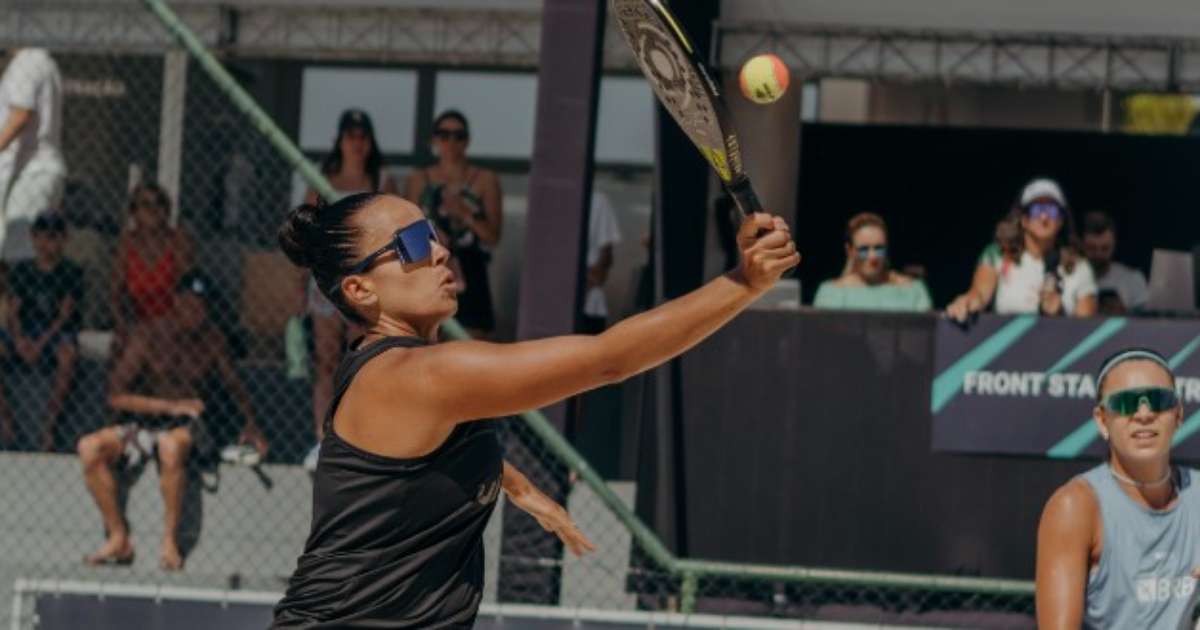 Isadora Simões pronta para brilhar em eventos de Beach Tennis!