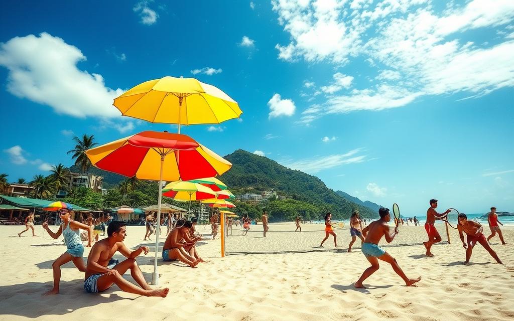 história do beach tennis no Brasil