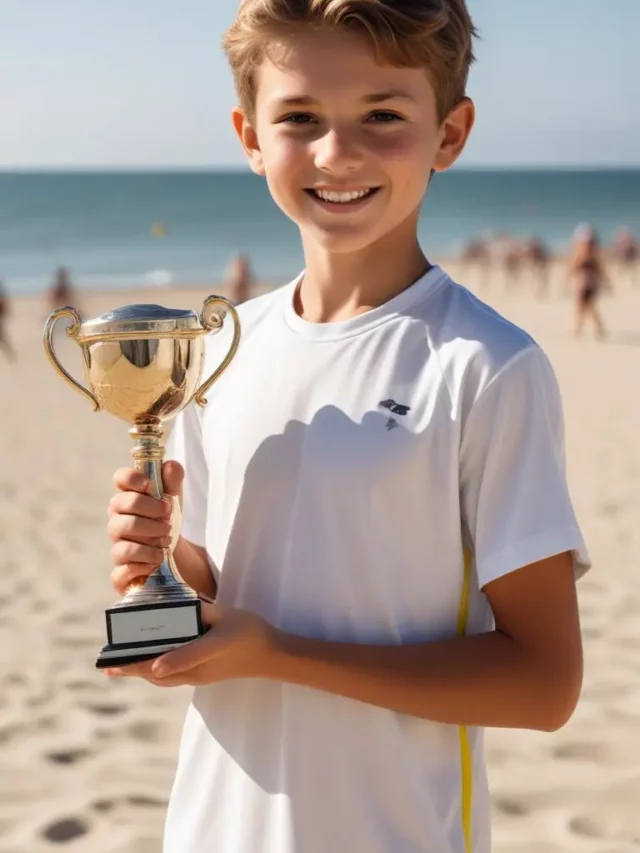 Você sabia que Santos tem um prodígio no Beach Tennis?
